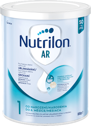 počáteční mléčná kojenecká výživa 1 AR 0m Nutrilon