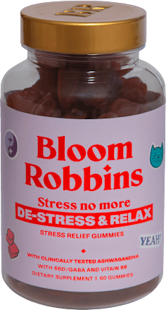 vitamíny proti stresu Gumídci Bloom Robbins