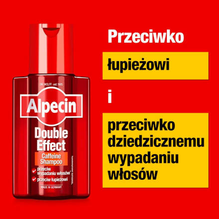 Szampon przeciwłupieżowy Double Effect Alpecin