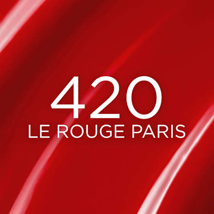 tekutá rtěnka Hyaluron Tint, 420 Le Rouge Paris  L'ORÉAL PARiS
