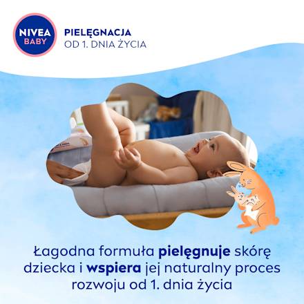Chusteczki nawilżające Soft & Cream (4 x 57szt.) NIVEA BABY