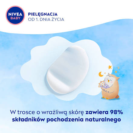 Mleczko nawilżające na dobranoc NIVEA BABY