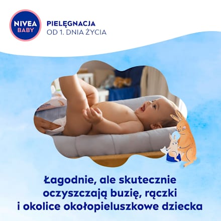 Chusteczki biodegradowalne Toddies  NIVEA BABY