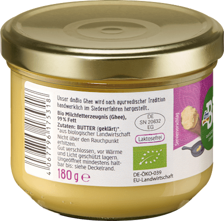 Ghee- pročišćeni maslac dmBio