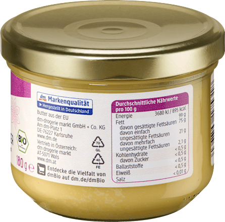 Ghee- pročišćeni maslac dmBio