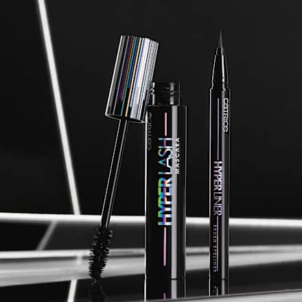 Eyeliner w pędzelku Hyper Liner 010 Classic Black CATRICE