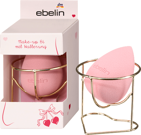 Make-up Ei mit Halterung Cherry Love ebelin
