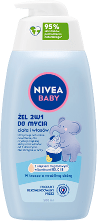 Żel 2w1 do mycia ciała i włosów NIVEA BABY