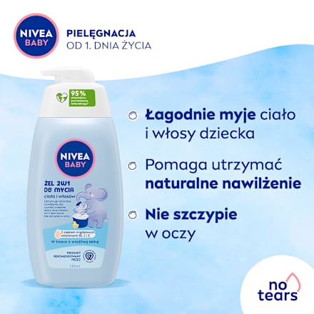 Żel 2w1 do mycia ciała i włosów NIVEA BABY