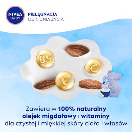 Żel 2w1 do mycia ciała i włosów NIVEA BABY