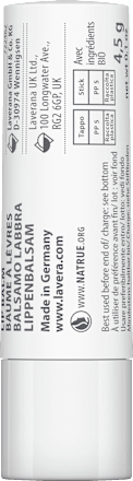 Lippenbalsam Basis Sensitiv lavera NATURKOSMETIK