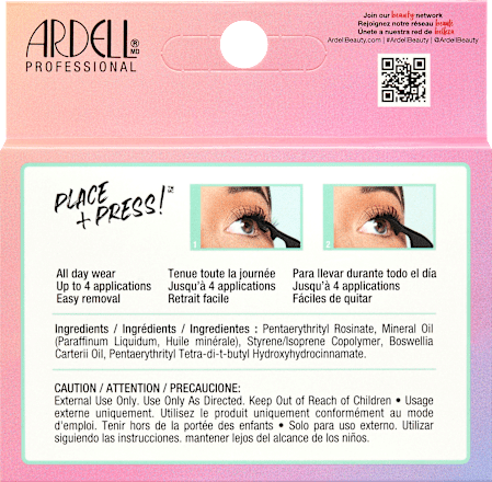 Künstliche Wimpern Press On Mini Naked Natural ARDELL