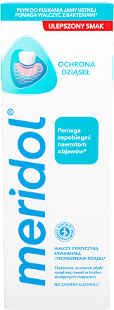 Płyn do płukania jamy ustnej Ochrona Dziąseł meridol