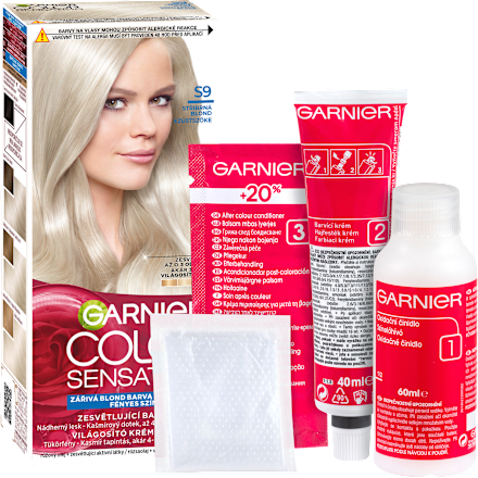 Tartós hajfesték, ezüstszőke S9 GARNIER Color Sensation