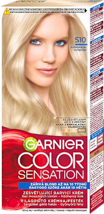 Tartós hajfesték, platinaszőke S10 GARNIER Color Sensation