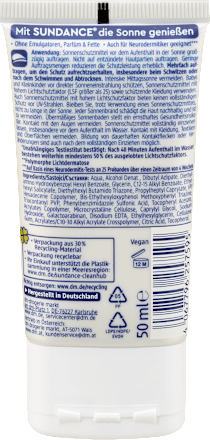 Cremă protecție solară SPF50 SUNDANCE