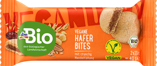 Keksi zobeni veganski – s hrskavim bademom dmBio