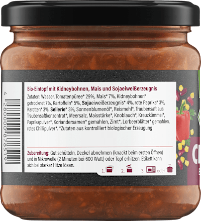 Eintopf Chili Sin Carne vegan Little Lunch