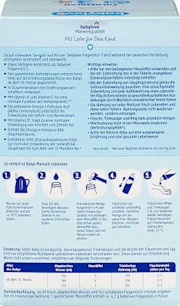 Nadaljevalno mleko za dojenčke 3, od dopolnjenega 10. meseca starosti dalje babylove