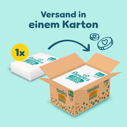 Baby Pants Premium Protection Gr. 4 Maxi (9-15 kg) Monatsbox Pampers