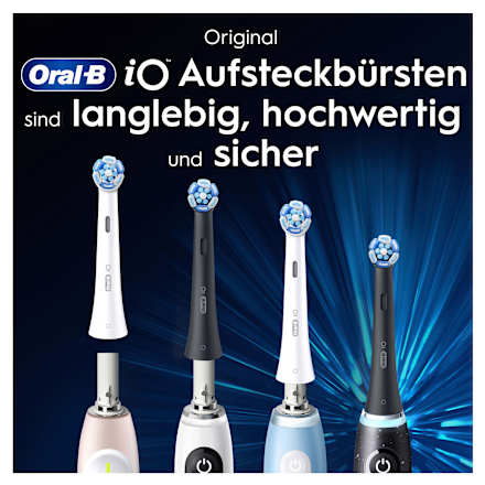 Aufsteckbürste iO Ultimative Reinigung schwarz Oral-B