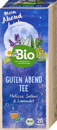 bylinný čaj na dobrý večer dmBio