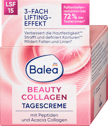 denní pleťový krém Beauty Collagen Balea