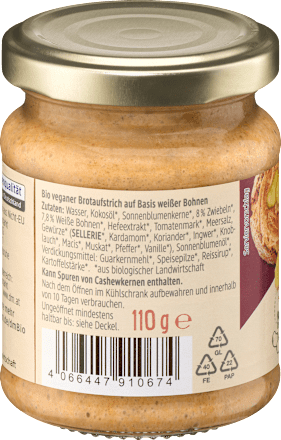 Patè vegan di fagioli bianchi bio dmBio