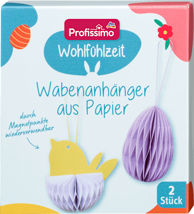 Wabenanhänger aus Papier Profissimo