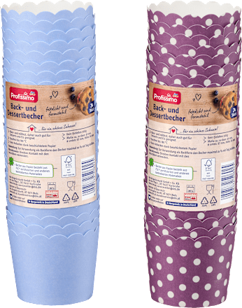 Back-& Dessertbecher Profissimo