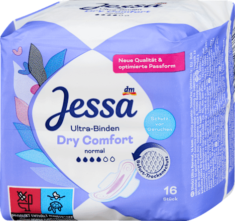vložky s křidélky Dry Comfort Normal Jessa