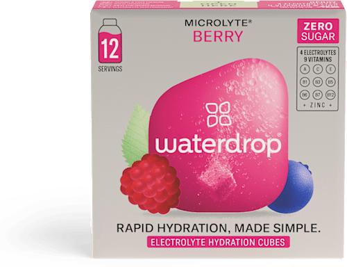 Piće u topivim kockicama s vitaminima Microlyte – bobičasto voće waterdrop