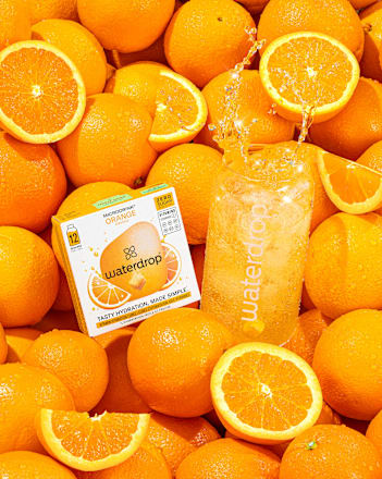 Piće u topivim kockicama s vitaminima Microdrink – naranča waterdrop