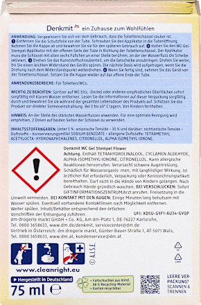 WC-Reiniger Gel Stempel Lemon Fruity Denkmit