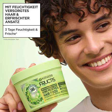 Haarkur Kiwi Menthol Hair Food 3in1 Maske GARNIER FRUCTIS