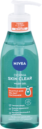 Čistiaci pleťový gél Derma Skin Clear NIVEA