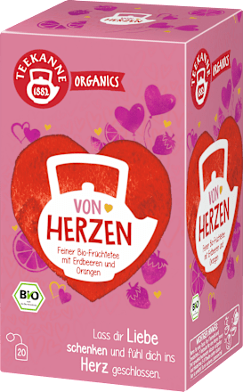 Čaj voćni s jagodom i narančom – Von Herzen (Od Srca) TEEKANNE