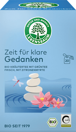 Kräutertee "Zeit für klare Gedanken" (20 Beutel) LEBENSBAUM