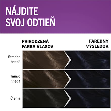 Farba na vlasy - 210 ľadová čierna Schwarzkopf Perfect Mousse