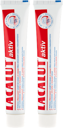 zubní pasta Aktiv duopack 2x75ml Lacalut