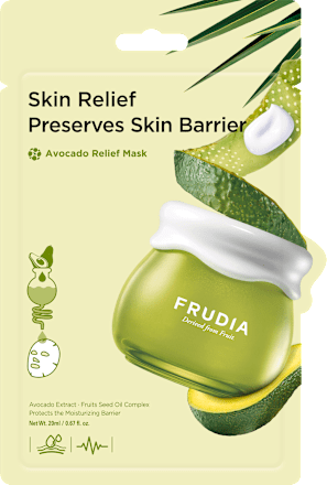 textilní pleťová maska Avocado FRUDIA