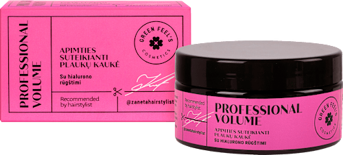 Mască de păr professional volume Green Feel's
