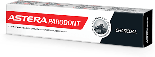 Паста за зъби Charcoal ASTERA PARODONT