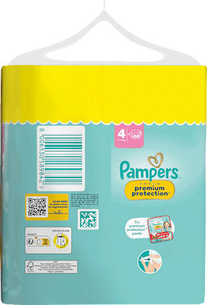 Windeln premium protection Gr. 4 (9-14 kg) Big Pack  Pampers