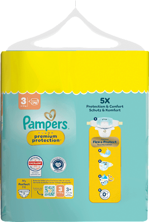 Windeln Premium Protection Gr. 3 (6-10 kg) Big Pack Pampers premium protection