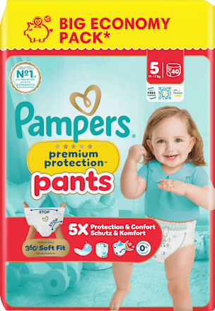 Baby Pants Premium Protection Gr. 5 (11-17 kg) Big Pack Pampers premium protection