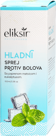 Hladni sprej protiv bolova eliksir phytopharm