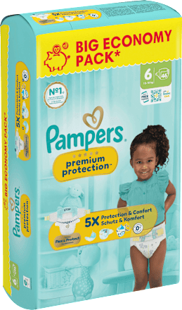 Windeln Gr. 6 XL (13-18 kg) Big Pack Pampers premium protection