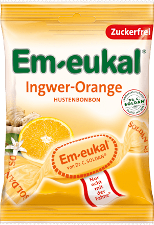 Bomboni đumbir-narandža, bez šećera Em-eukal