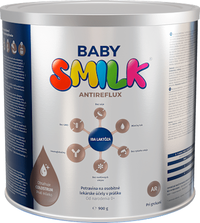 Počiatočná dojčenská mliečna výživa Antireflux 1 BABYSMILK